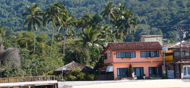 Vila do Abraao, der Hauptort der Ilha Grande